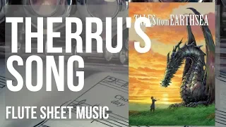 Flute Sheet Music: How to play Therru's Song (Tales from Earthsea) by Tamiya Terashima