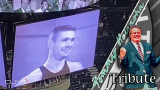 CELTICS Tommy Heinsohn JUMBOTRON TRIBUTE - Rest in Peace