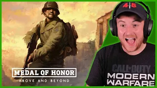 Royal Marine Reacts To Medal of Honor: Above and Beyond VR - Official Story Trailer