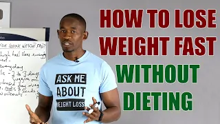 How to Lose Weight Fast Without Dieting - Simple Tricks