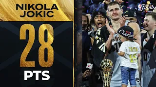 Nikola Jokic's 28-PT DOUBLE-DOUBLE Leads Nuggets To Their 1st NBA Championship!