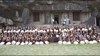 Theo Dấu Chân Phật Số-13: Quần thể hang động ELLORA, có tôn tượng Tây Phương Tam Thánh.