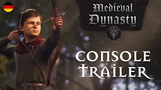 Medieval Dynasty Consoles Release Trailer DE