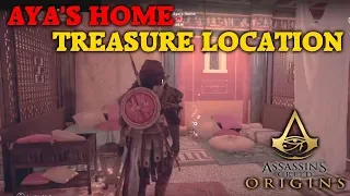 Assassin's Creed Origins - Aya´s Home - Treasure Location