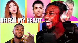 Pentatonix - Break My Heart (Official Video) | REACTION