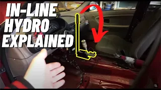 BMW E36 In-line Hydraulic Handbrake Explained - TOO EASY! (NO Dual Calipers)