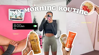 8AM REALISTIC PRODUCTIVE MORNING ROUTINE ♡ | living alone, mindful, productive & healthy habits