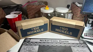 Nickel hunt and fill (episode 3, boxes 3 and 4) tons of finds in two boxes.