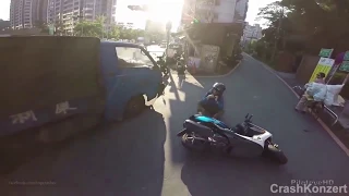 Scooter Crash Compilation   Best Of Moped Fails 2018