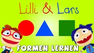 Formen lernen deutsch für Kleinkinder - Formen lernen mit Lilli und Lars