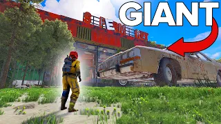 Rust but everything is GIANT… (Supermarket)