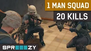 PUBG 1 MAN SQUAD 20 KILL BOMB!