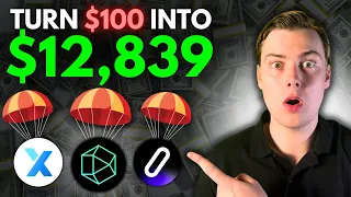 5 Airdrops You NEED To Farm Before It's TOO LATE! | Turn $100 Into $12,839