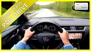 POV Drive - Skoda Octavia RS Facelift 2017 (230 PS) - Onboard Test Drive (pure sound)