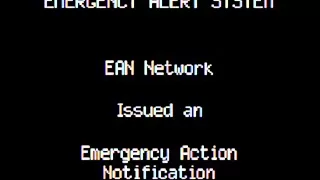 Emergency Alert System - Nuclear Bomb Attack.