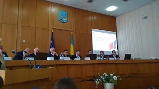 Секретар міської ради Віктор Шумада, колегія ОДА, Тернопіль, 12.11.2019 р.