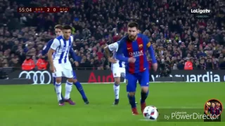 Lionel Messi vs Real Sociedad (Home) Copa Del Rel (1-27-17)