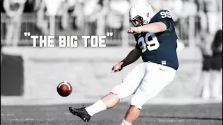 Penn state kicker K joey Julius 2 big hits 2016-17 "The Big toe"