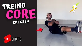 TREINO DE CORE PARA FAZER EM CASA | Futebol | #Shorts