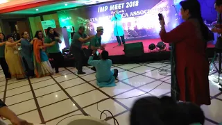 Fun and Frolic with Harmonica rendition and Train dance at IMP Meet 2018