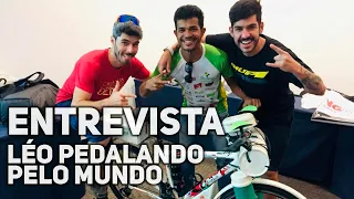 ENTREVISTA COM LÉO PEDALANDO PELO MUNDO | Canal de Bike