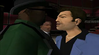 GTA Vice City Tommy Kill CJ And Big Smoke In The Mission "Keep Your Friend Close"