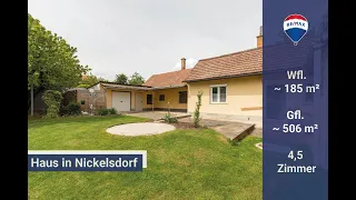 Haus in Nickelsdorf: Einfamilienhaus mit 2 möglichen Wohneinheiten (2275/3325) REMAX Neusiedl