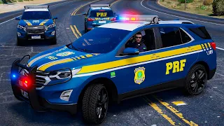 OCORRÊNCIA COM DISPAROS - PRF EM AÇÃO | GTA 5 POLICIAL