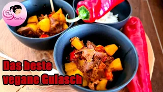 Das beste vegane Gulasch/ Jackfruit Gulasch/ einfach und schnell😋😋🌶