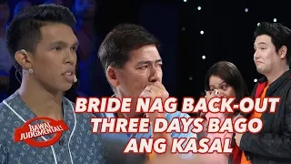 BRIDE NAG BACK-OUT THREE DAYS BAGO ANG KASAL | Bawal Judgmental | February 28, 2020