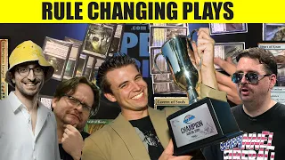 Plays that Forced Magic: the Gathering Rules Changes (MTG)