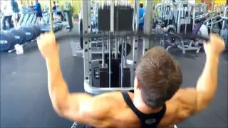 Jeff Seid back workout (9 days out)