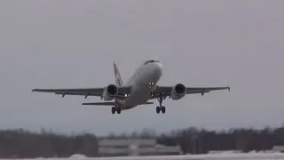 Universal Entertainment - Airbus A318-112 CJ Elite Takeoff