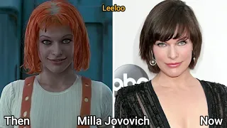 The Fifth Element (1997) - Cast Then & Now*2021