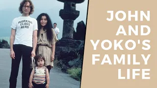 John and Yoko's family life