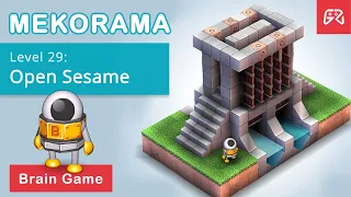 Mekorama Level 29 - Open Sesame walkthrough gameplay - Episode 29 | Game Zone