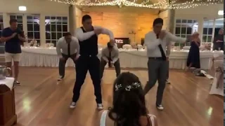 BEST SURPRISE GROOMSMEN DANCE EVER!!! (WATCH UNTIL THE END)