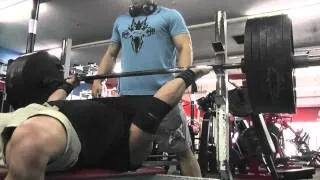 Greg Doucette IFBB PRO lbs 4 lbs Worlds Strongest Bodybuilder 6 plate Bench Press sling shot