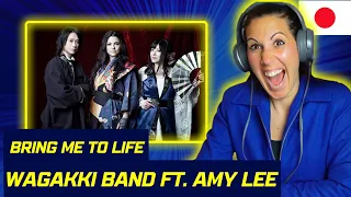 YES!!! Wagakki Band ft. Amy Lee -  Bring Me To Life REACTION #wagakkiband #amylee #reaction