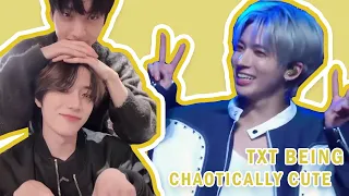TXT being chaotically cute