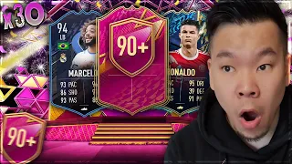 450K FÜR 7x90+ PACKS 🔥🔥 LOHNT SICH DAS!? 🤔 WIR TESTEN 30 PACKS 😲 FIFA 22 ULTIMATE TEAM