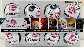 Mini Brands Disney Store Edition Surprise Capsules Opening Toy Review ASMR | Ultra Rare Golden