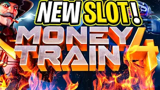 NEW MONEY TRAIN 4 SLOT 😵 MAX BET SUPER BONUS BUYS 🔥 EPIC MULTIPLIERS‼️