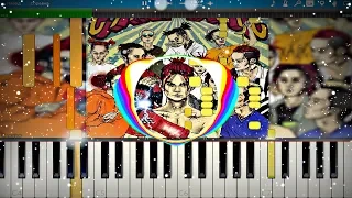 GONE.FLUDD - САХАРНЫЙ ЧЕЛОВЕК (COVER, МИНУСОВКА BY NAZAR KHOMIAKEVYCH) НОТЫ SYNTHESIA!