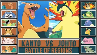 Pokémon Battle of Regions: KANTO vs JOHTO