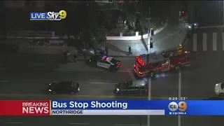 At Least 2 People Shot At Northridge Bus Stop