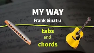 My way (Sinatra) - guitar and harmonica / chords and tabs