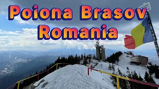 Poiana Brasov Ski Mountain Resort in Transylvania Romania