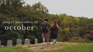 the simple pleasures of october ~ seasonal/slow living vlog