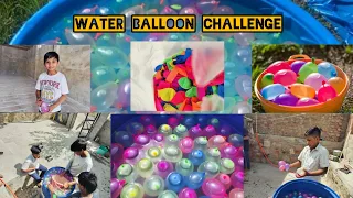 Biggest Water Balloon Challenge - Team Me Ladai Ho Gai 😥#mrindianhacker #waterballoonfight